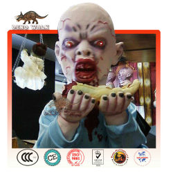 halloween artikel einkaufszentrum animatronic zombie