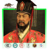 Chinese Emperor Wax Figure