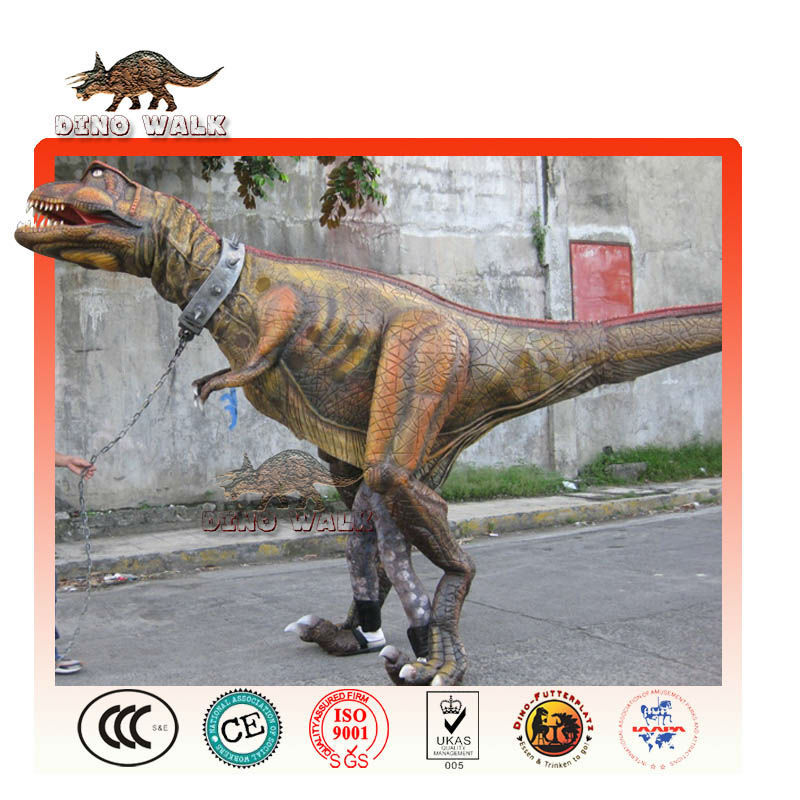 animatronic dinossauro traje