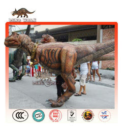 lebensgroße dinosaurier kostüm prop