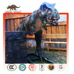 dinossauro parque de diversões passeio