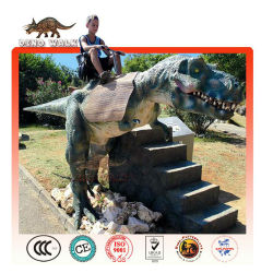 interaktive unterhaltung fahrt dinosaurier