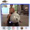 Hot sale! Theme Park Electric Panda Kiddie Rides With Led Light