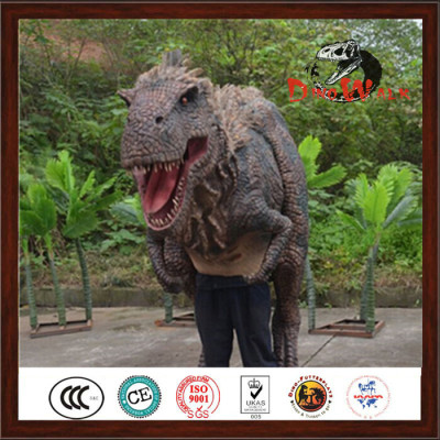 Artificial Life Size Animatronic Realistic Dinosaur Costume For Sale