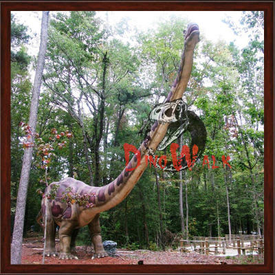 Park Decoration Animatronic Giant Dinosaur Model