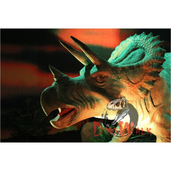 Outdoor Realistic Life Size Electronic Dinosaur Model