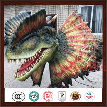 High Quality Animatronic Dinosaur Head Model For Exhibition