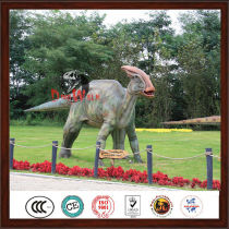 Attractive realistic dinosaur model for chirstmas decoration
