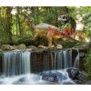 Prehistoric park realistic life size dinosaur model
