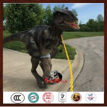 New design robotic dinosaur costume ( Raptor ) with high quality