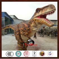 good quality dinosaur costume covered legs with