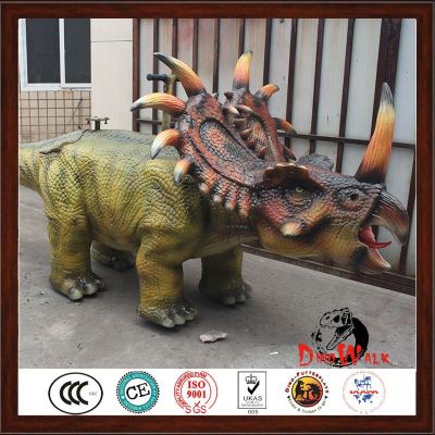 Best quality promotional theme park artificial dinosaur rides manufactured in China