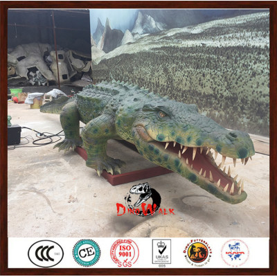 animatronic crocodile model simulation animals for zoo
