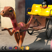 Best seller animatronic dinosaur rickshaw for kids