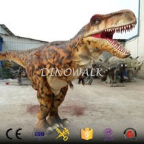 Realistic Life Size Hidden Legs Walking Dinosaur Costume