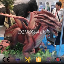 Animatronic life size realistic dragon model for sale