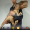 Baby animatronic T-rex dinosaur hand puppet for sale