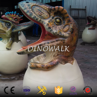 Hot Sale Playground Equipment Dinosaur Trash Can T-rex