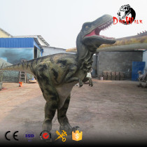light weight animatronic walking dinosaur costume