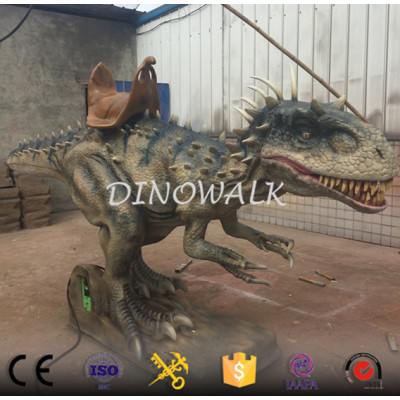 Amusement Park Playground  Animatronic Dinosaur Walking Ride Model for Sale