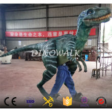 Realistic and light walking animatronic dinosaur costume
