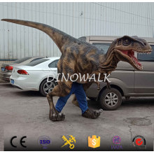 Realistic Walking with Animatronic Dinosaur Costume for Various Events