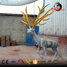New design-animatronic mythological elk animal model