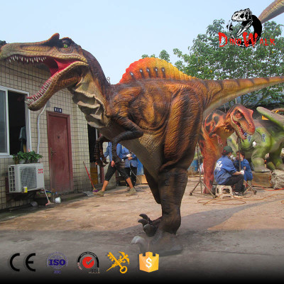 hidden legs Spinosaurus dinosaur costume