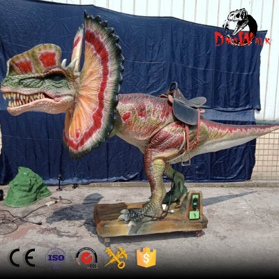 coin operated animatronic dinosaur rides for dino park
