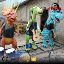 most popular animatronic dinosaur band is finshed