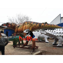 7 Meters Long New Finished Customized Animatronic Giganotosaurus Dinosaur Model