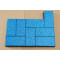 Blue Rubber Flooring Tiles