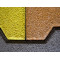Colorful EPDM Bone Shape Rubber Tiles