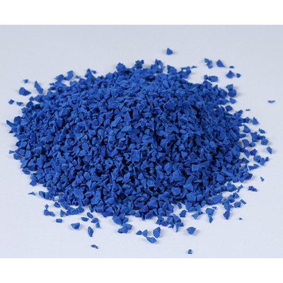 Blue epdm granule