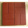 Red Square Rubber Flooring