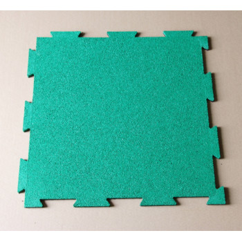 Interlocking Rubber Mat/matting(green)