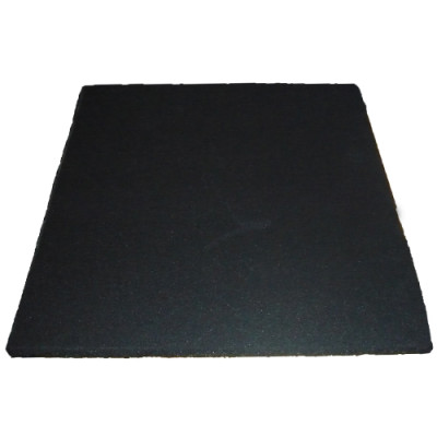 1m*1m Black Recylced Rubber Mat