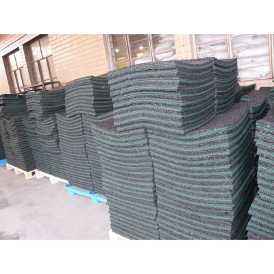 Recycled  Rubber Paver Tile