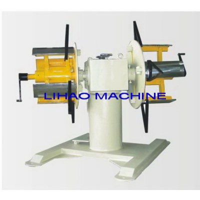 automatic motorised double mandrel uncoiler machine