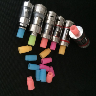 Drip Tip Disposable Colorful Silicon testing caps rubber short Test Tips Tester Cap