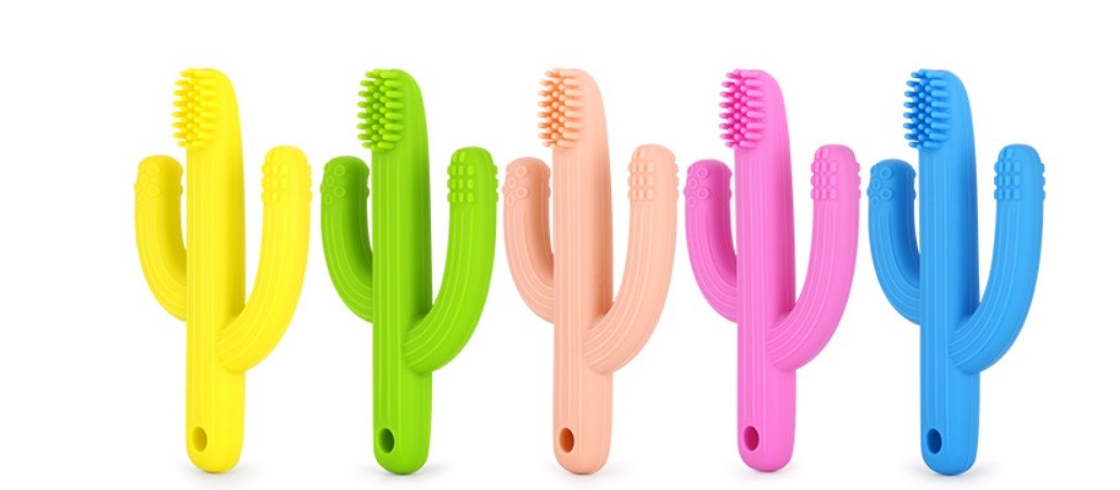 Cactus silicone tooth brush, Amazon hot seller. FBA shipping service, China agent service, Yiwu market sourcing.