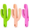 Cactus silicone tooth brush, Amazon hot seller. FBA shipping service, China agent service, Yiwu market sourcing.