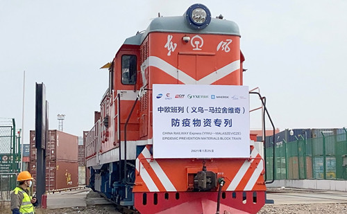 China-Europe freight train services steam ahead, with 32 percent growth