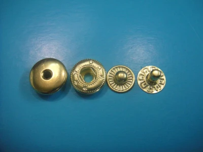 Metal Spring Snap Button Metal Snap Fastener
