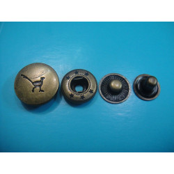 Metal Snap Button Metal Press Snap Button