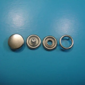 Cap Ring Snap Button Cap Prong Type Snap Button