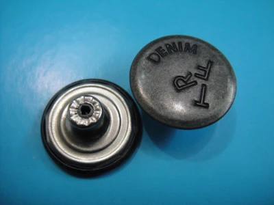 Brass Denim Jeans Tack Button