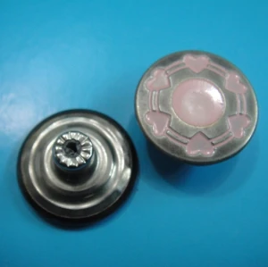 Paint Classic Engraved Jeans Shank Button
