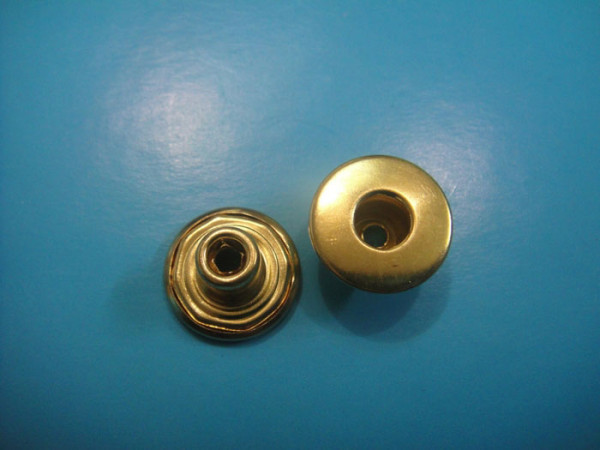 Golden Color Jeans Button Hollow Type Shank Button