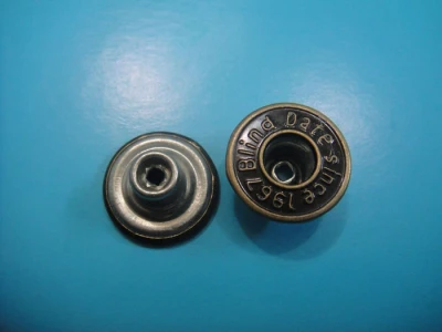 Garments Jeans Button Hollow Type Shank Button for Jeans